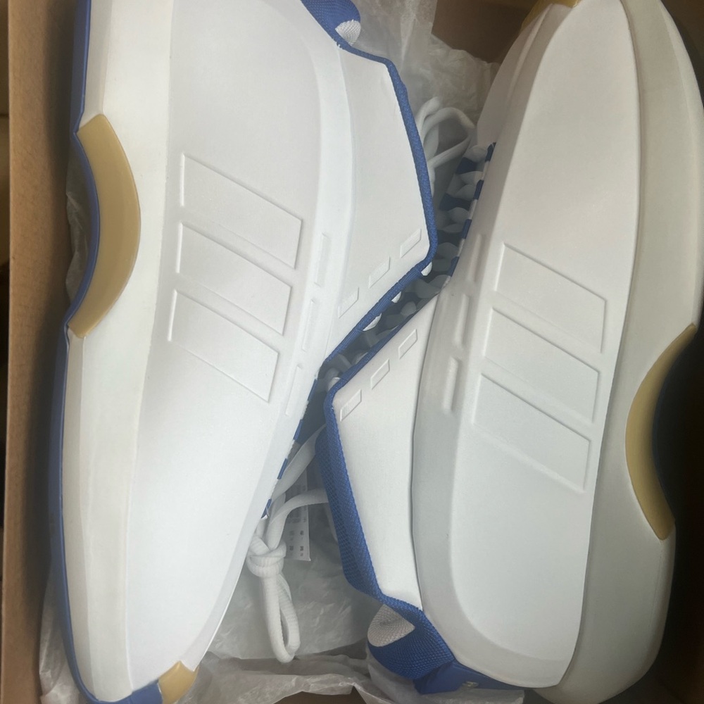 Adidas Crazy 1 Lakers PE Kobe White Gold Blue Mens US Sz 12 IG3734